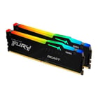 RAM CL30 DIMM Kingston Fury Beast RGB Expo DDR5 6000MT/s 32GB (2x16GB) - Kingston KF560C30BBEAK2-32