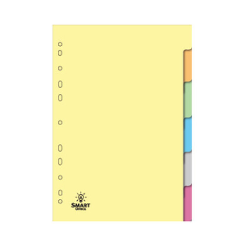 Separadores A4 Cartolina 06un - SmartD 1721012
