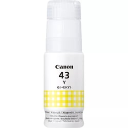 Garrafa de Tinta Amarela Original Canon GI43 - GI43Y/4689C001 - Canon 4689C001