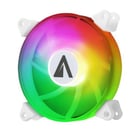 Ventoinha Abysm Gaming Arclight 120mm com Iluminação ARGB - Velocidade Máx. 1500rpm - Abysm AB831104