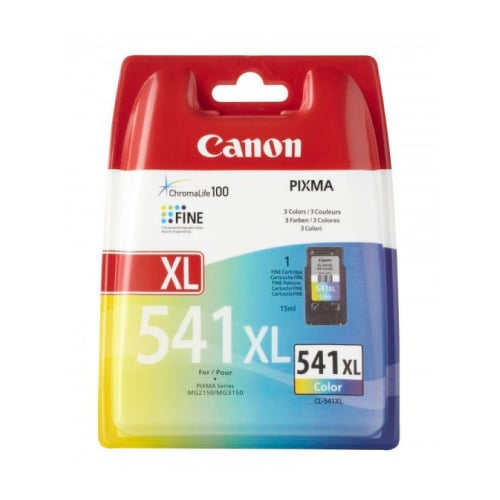 CANON CL-541XL INK CARTRIDGE COLOUR HIGH CAPACITY 400 PAGES 1-PACK BLISTER WITH - Canon 5226B004