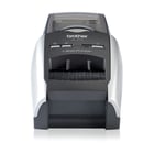 Brother QL-570, DK, Acionamento térmico direto , 300 x 600 DPI, 110 mm/seg, Com fios, Preto, Prateado - Brother QL570HC