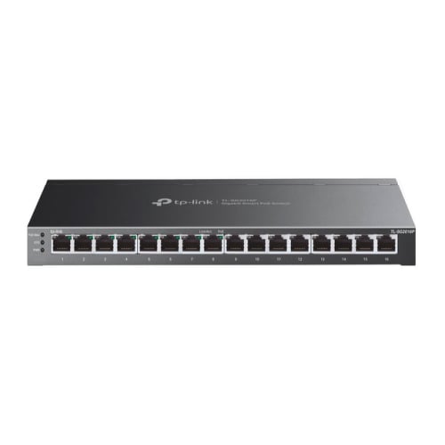 TP-LINK JETSTREAM 16-PORT GIGABIT SMART SWITCH WITH 8-PORT POE+ - TP-Link TL-SG2016P