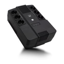 EWENT UPS 600VA LINE INTERACTIVE AVR 6 X CEE7/3 PORT - Ewent EW3945