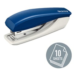 Agrafador Mini Nº10 10 Folhas Leitz 5517 Azul - Leitz 5051013