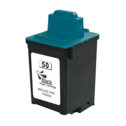 Cartucho de tinta genérico preto Lexmark 50/70 - substitui 17G0050E/12AX970E - Lexmark LXI-50(U)