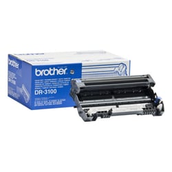 Tambor. Duração estimada: 25.000 páginas. Não inclui toner - Brother DR3100