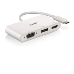Hub USB-C para HDMI, DisplayPort, VGA da D-Link - D-Link DUB-V310