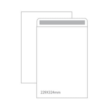 Envelopes Saco 229x324mm C4 Branco 90g Autodex 250un - Neutral 1611030