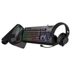 Pack Gaming (Teclado + Rato + Auscultadores + Tapete) NOVA 4-em-1 - PT - Unykach UK594009