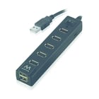 EWENT HUB USB2.0 7 PORT + SWITCH ON/OFF - Ewent EW1130