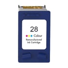 Cartucho de tinta remanufaturado HP 28 cores - Substitui C8728AE - HP HI-28