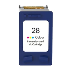 Cartucho de tinta remanufaturado HP 28 cores - Substitui C8728AE - HP HI-28