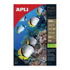 Apli Papel Fotografico Photosatin A4 200g 20 Hojas - APLI 04453