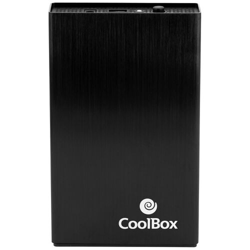 Caixa p/ disco externo 3.5 CoolBox SCA-3533 USB3.0 Aluminio Black - Coolbox COO-SCA-3533-B