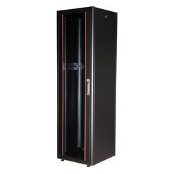 EQUIP BASIC FLEX 19´ 42U 600X600MM RAL9005 BLACK - Equip EBF-42-6060-B-BAAA