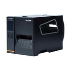 Impressora industrial de etiquetas de transferência térmica e tecnologia térmica direta com uma resolução de 300ppp e visor tátil. Placa de rede, série, host USB e design robusto, para elevados volumes de impressão - Brother TJ-4121TN