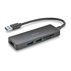 NGS IHUB Reader USB 3.0 Hub - 3 portas USB 3.0 - 1 ranhura para SD - 1 ranhura para MicroSD - NGS 304337