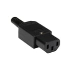 Ficha AC Fêmea 10A Tipo UPS - Velleman VELACF1N