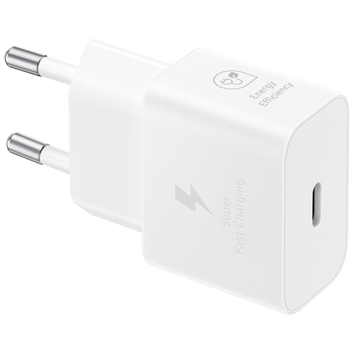 Adaptador Samsung corrente c/ cabo 25W branco - Samsung EP-T2510XWEGEU