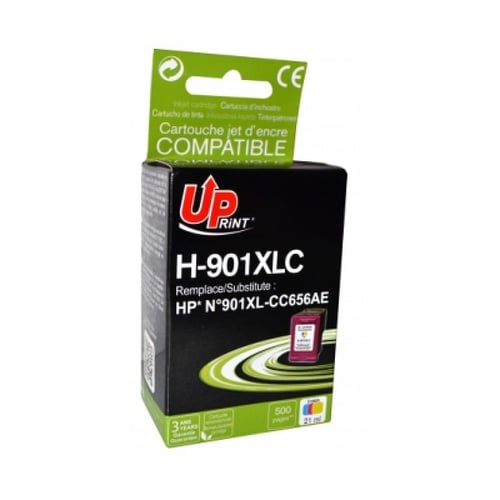 UPSP-CC656A(901XLC), 500 Páginas (21 ml) - HP UPSP-CC656A(901XLC)