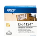 Etiquetas pré cortadas para grandes envios (papel térmico). 180 etiquetas brancas de 103 x 164 mm - Brother DK11247