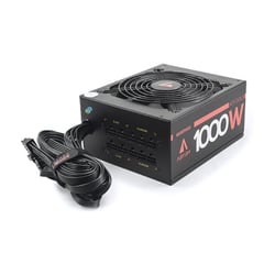 Fonte de alimentação Abysm Gaming Morpheo 80 Plus Platinum Semi Modular 1000W ATX - PFC Ativo - Ventoinha de 140mm - Abysm 53003