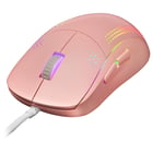 Rato MARS GAMING MMPRO MOUSE, ULTRALIGHT, 32000DPI, RGB, FEATHER, AMBIDEXTROUS, PINK - Mars Gaming MMPROP