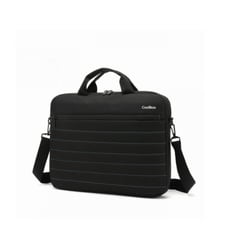 Coolbox 15.6" Laptop Briefcase - Design elegante - Material resistente - Compartimentos organizadores - Cor preta - Coolbox 298497