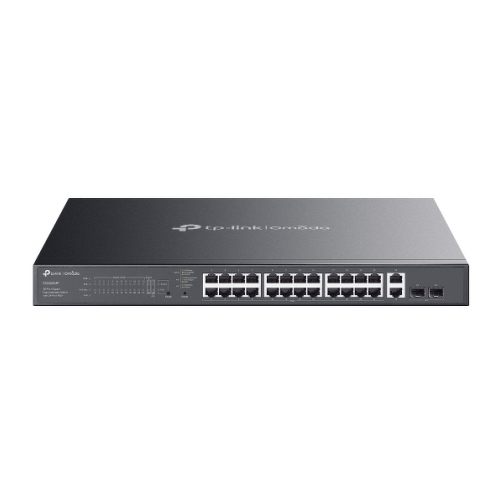 Omada 28-Port Gigabit Easy Managed Switch with 24-Port PoE+ - TP-Link ES228GMP