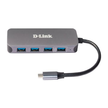 D-LINK HUB USB-C TO 4-PORT USB 3.0 WITH POWER DELIVERY - D-Link DUB-2340