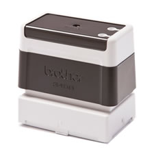 Suporte de carimbos preto. 6 carimbos de 34 x 58 mm - Brother PR3458B6P