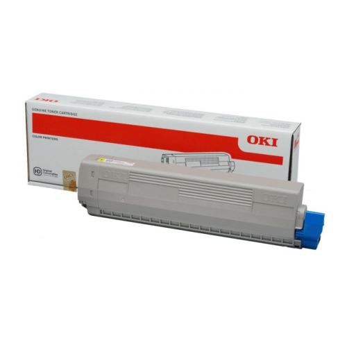 Toner C833/C843 Alta Capacidade Amarelo - Oki 46443101