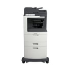 Lexmark MX810dxfe, Laser, Impressão a preto e branco, 1200 x 1200 DPI, Fotocopiadora a preto e branco, A4, Preto, Cinzento - Lexmark 24T7816