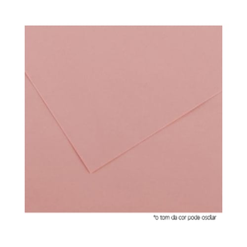 Cartolina 50x65cm Rosa 185g 1 Folha Canson - Canson 17240225