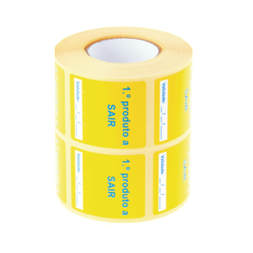 Etiquetas Pré-impressas 1º Produto a Sair 40x45mm 2 Rolos 1000un - Outras 1991017