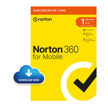 NORTON 360 MOBILE PO 1 USER 1 DEVICE 12MO GENERIC RSP DRMKEY GUM FTP - Norton 21433242