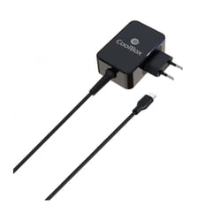 Fonte de Alimentação Portátil Coolbox 65W GaN USB-C +14 Pontas - Alta Eficiência - Versatilidade de Ligação - Tecnologia GaN Avançada - Cor Preto - Coolbox 298442