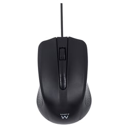 EWENT RATO USB 1000DPI BLACK - Ewent EW3300