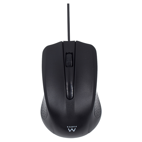 EWENT RATO USB 1000DPI BLACK - Ewent EW3300