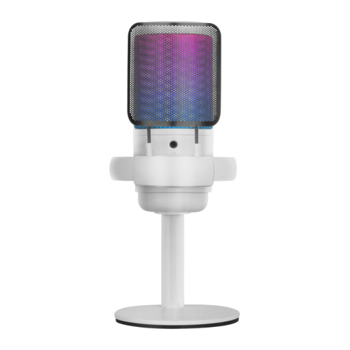 Microphone MARS GAMING MMIC-SE, ULTRA-HIGH DEF PROFESSIONAL ARGB 192KHZ 24BIT ADC, ANTIVIB WHITE - Mars Gaming MMICSEW