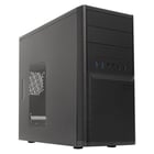 Unykach Dark Shadow MicroATX - Fonte de alimentação de 500W incluída - Suporta discos de 3,5", 2,5" - USB-A 2.0/3.2 e áudio - Unykach 52082