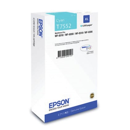 Epson T7552 tinteiro 1 unidade(s) Original Ciano - Epson C13T755240