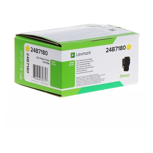 Toner Amarelo Original Lexmark C2240/XC2235 - 24B7180 - Lexmark 24B7180