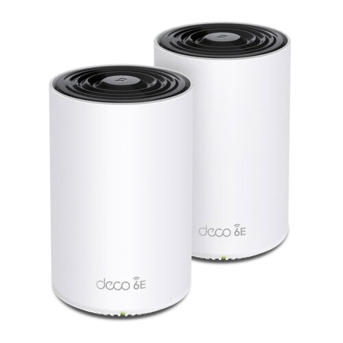 TP-LINK ACCESS POINT AXE5400 WHOLE HOME MESH WI-FI 6E SYSTEM(TRI-BAND) 2-PACK - TP-Link DECO XE75(2-PACK)