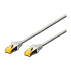 DIGITUS CHICOTE CAT6A S/FTP LSZH 0.5MT CINZA - DIGITUS DK-1644-A-005