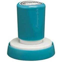 Carimbo Redondo 38mm Preto Xstamper Quix Q53B 1un - Xstamper XST-Q53B