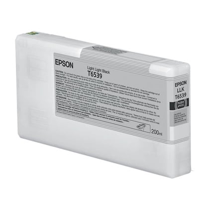 Epson T6539 Tinteiro Cinzento Claro (200 ml) - Epson C13T653900