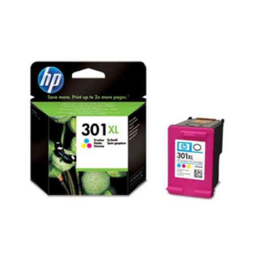 Tinteiro HP 301XL Cor CH564EE 6ml 330 Pág. - HP HPCH564EE