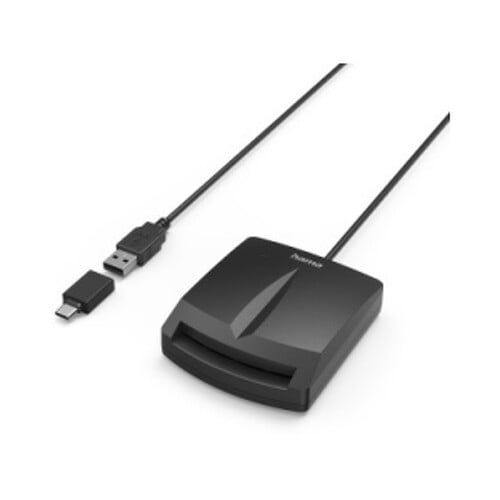 Leitor de cartão de Cidadão Hama DNI 4.0 USB-A e USB-C - Hama 00053398